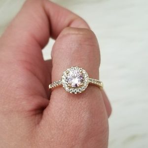 ⚡SALE⚡18k gold plated ring and earring set